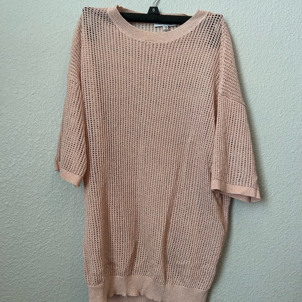 Fashion Nova Extra Small Pink Summer Over Outfit Top